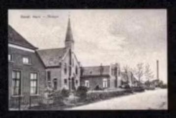 Roden Drenthe Gereformeerde Kerk Schoorsteen Melkfabriek '32, Verzamelen, Ophalen of Verzenden, 1920 tot 1940, Gelopen, Drenthe