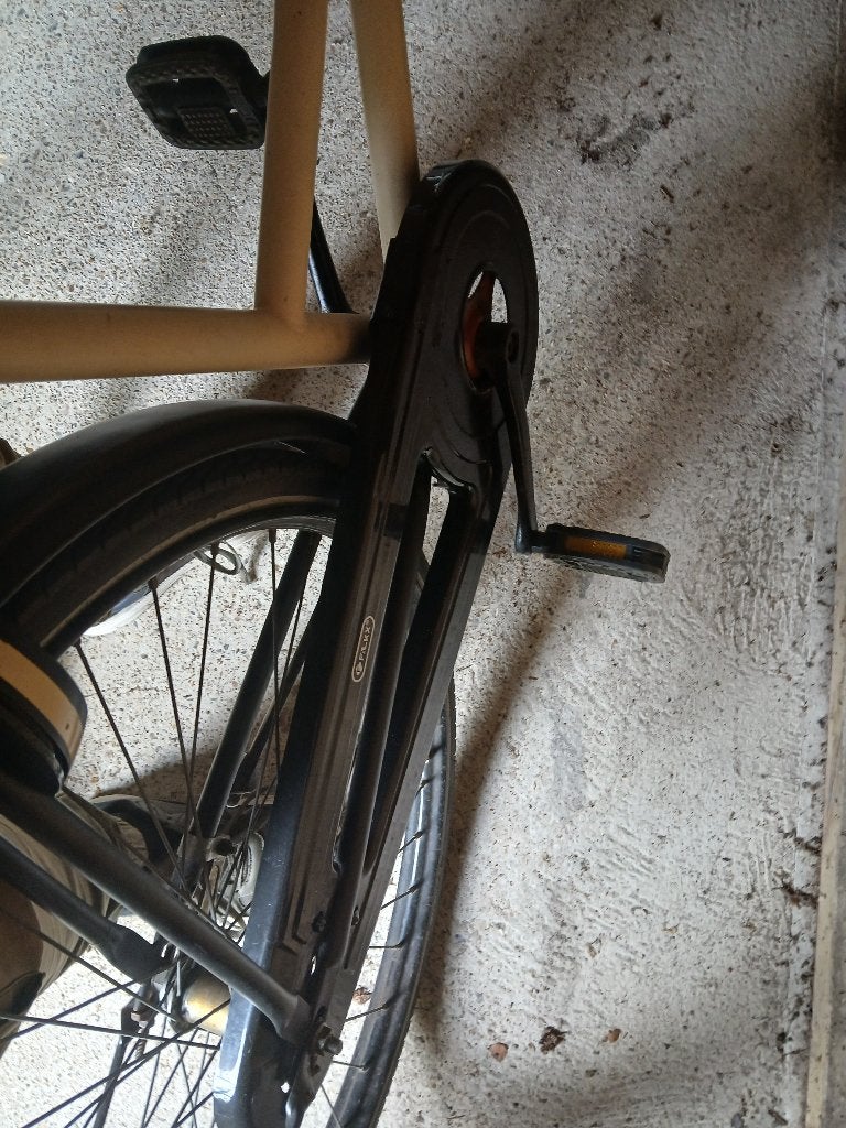 Vrouwen fiets, Ophalen, Gebruikt, Terugtraprem, 16 inch