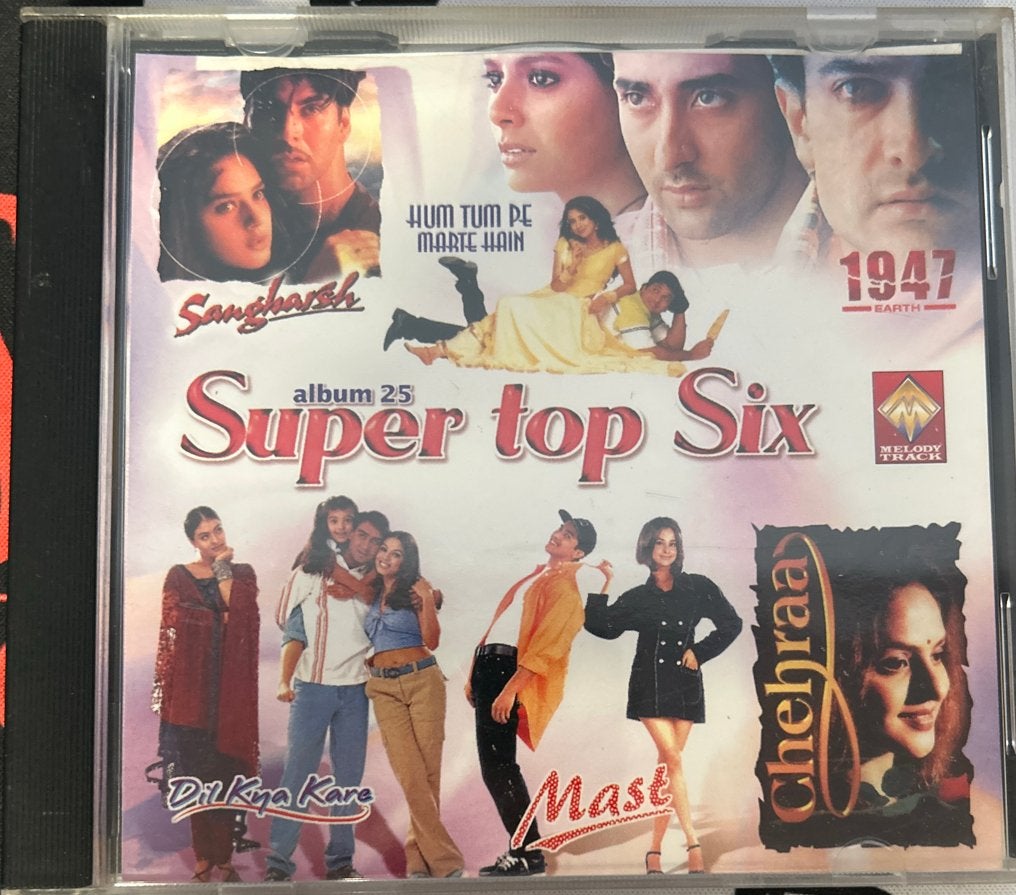 Super Top Six Album 25 Bollywood CD, Cd's en Dvd's, Cd's | Overige Cd's, Ophalen of Verzenden, Gebruikt, Verzamelalbum