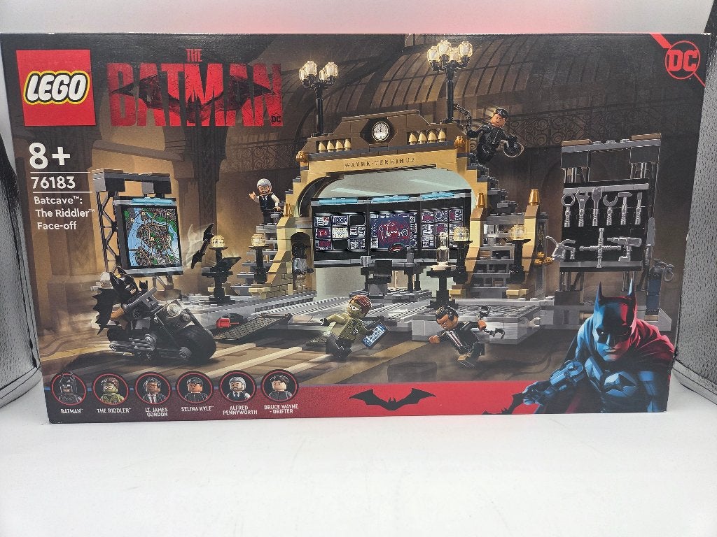 Lego Super Heroes 76183 Batcave: The Riddler Face-off, Marvel, Lego, Nieuw, Ophalen of Verzenden