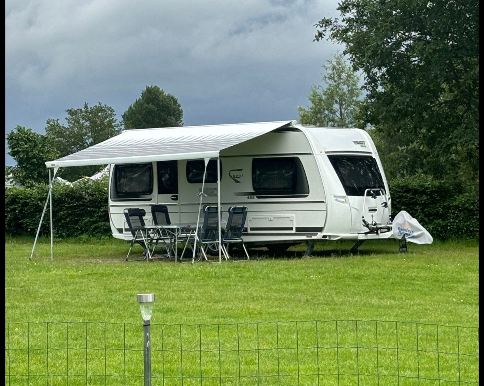 Fendt 465 Opal caravan met Bax voortent en meer.., Kachel, Treinzit, Particulier, Tot en met 4