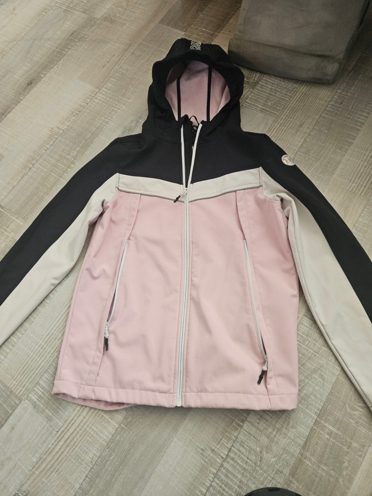 Tussenjas softshell jas 176 meisjes, Ophalen, Meisje, Jas