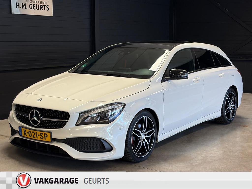 Mercedes-Benz CLA-Klasse 200 SB Automaat | AMG Line | Nightp, Auto's, Mercedes-Benz, CLA, 730 kg, Gebruikt, Leder en Stof