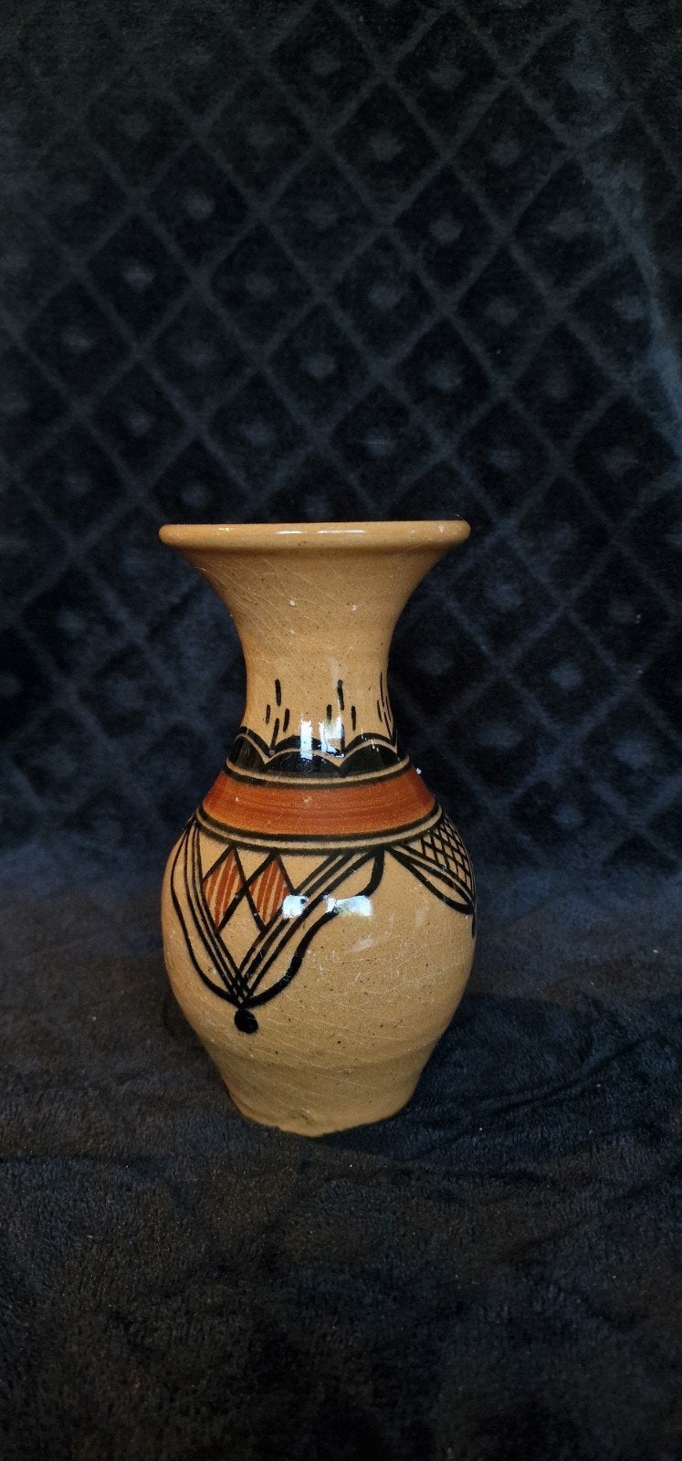 Decoratieve Aardewerken Vaasjes - Set van 2, Ophalen of Verzenden