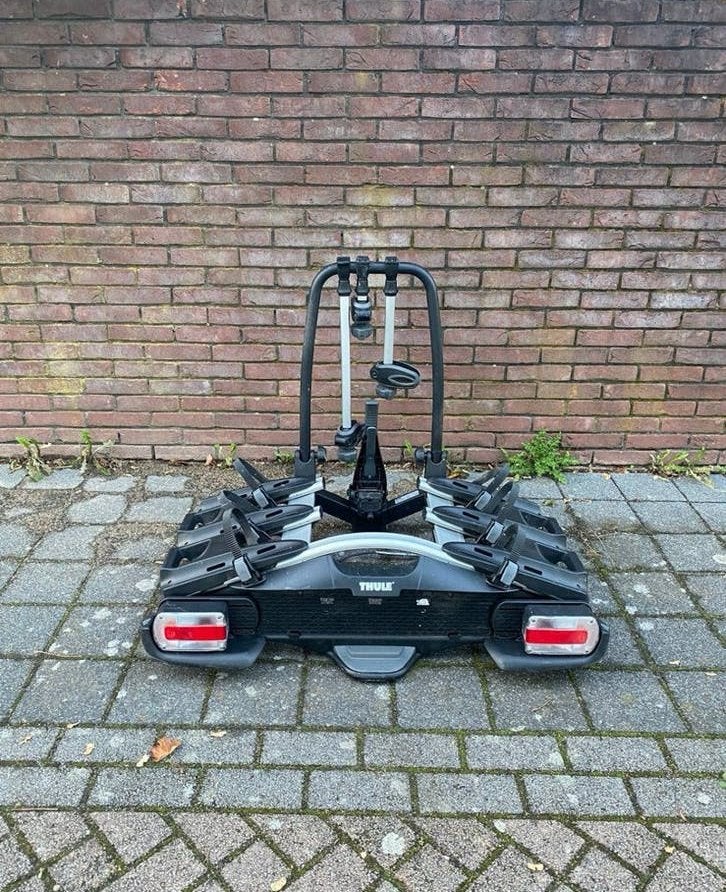 Thule 927 velocompact fietsendrager 3 fietsen kantelbaar, Ophalen of Verzenden, Zo goed als nieuw, Trekhaakdrager