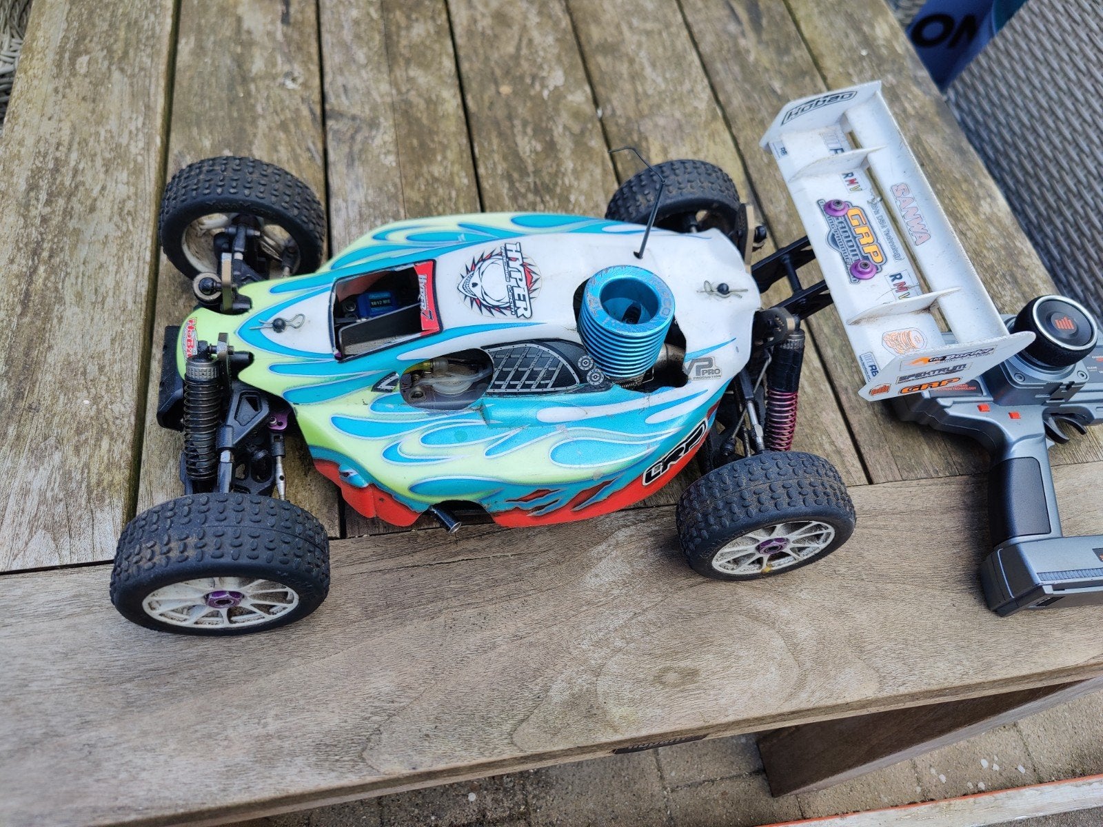 Nitro RC auto, Hobby en Vrije tijd, Ophalen, Nitro