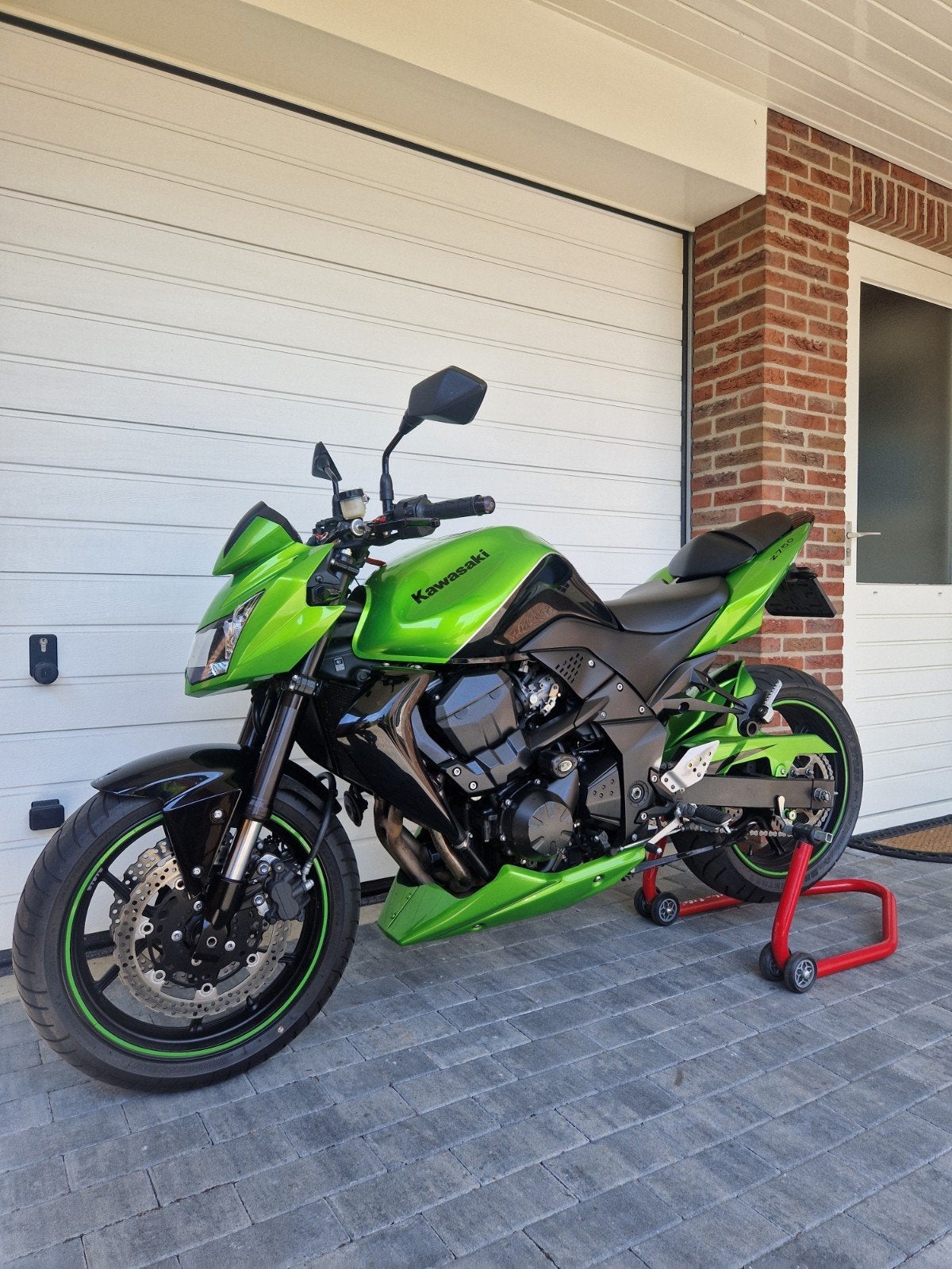 Kawasaki Z750 2009 - Naked Bike in topconditie, Sportuitlaat, 4 cilinders, Motorrijbewijs A, Gebruikt