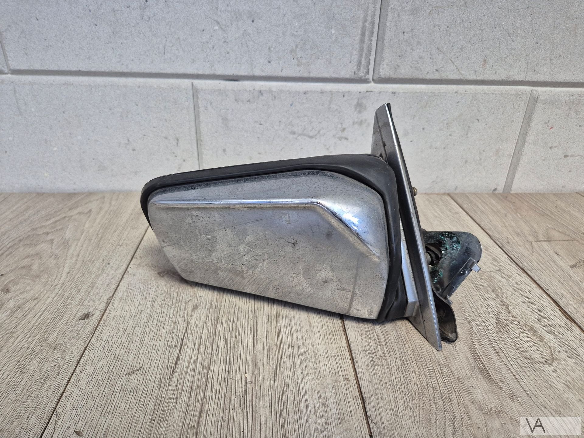 Spiegel rechts handmatig van Mercedes W123 1976 - 1985 €50, Auto-onderdelen, Spiegels, Gebruikt, -, Ophalen of Verzenden, -