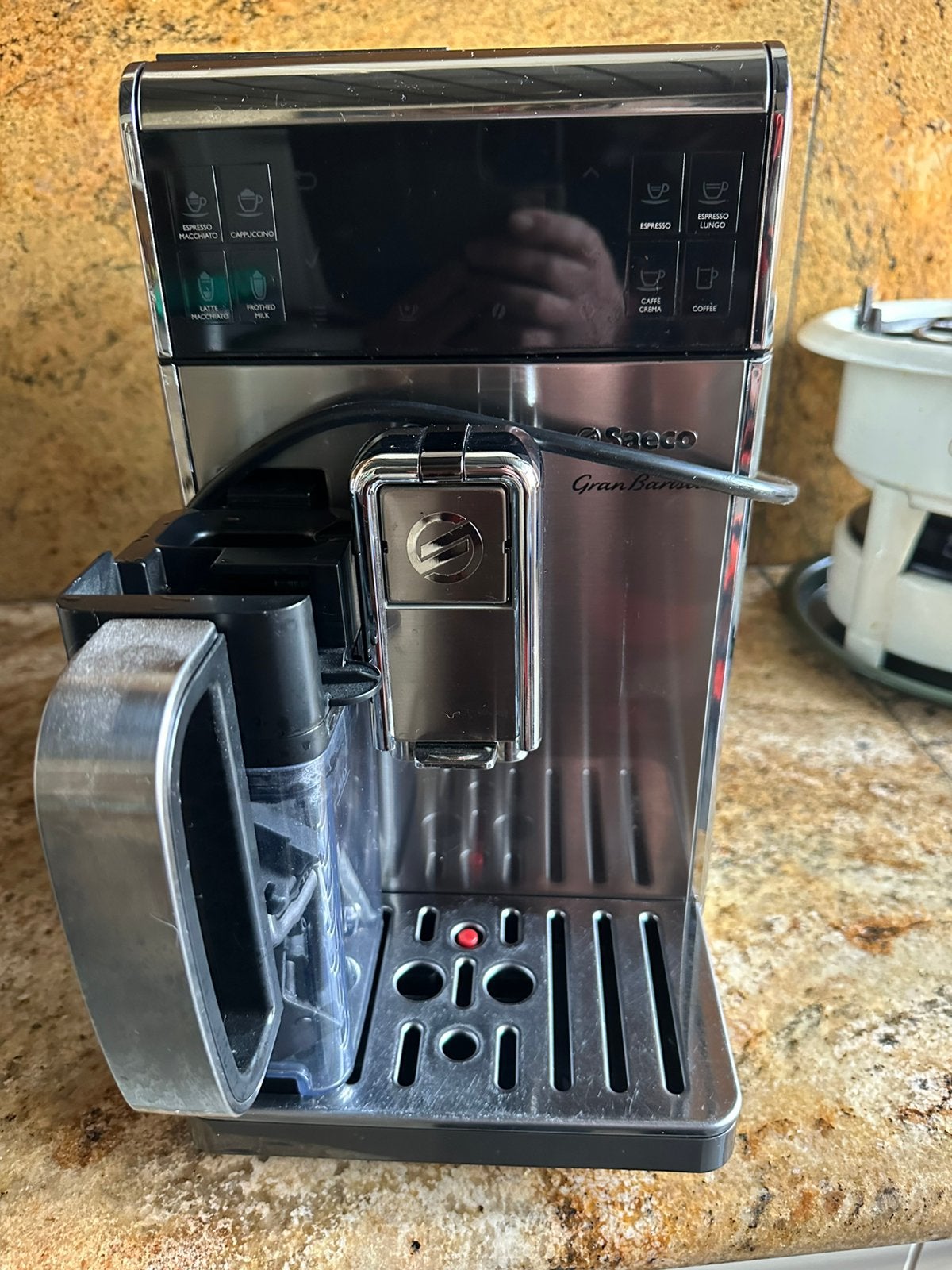 Koffie bonen machine Philips Saeco Barista, Ophalen, Afneembaar waterreservoir, Gebruikt, Koffiemachine