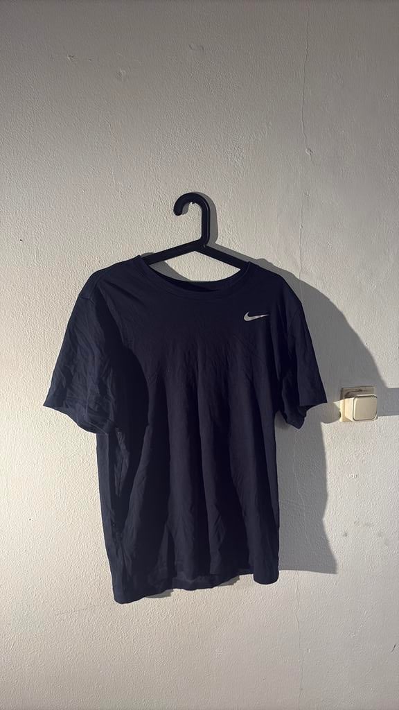 Donkerblauw T-shirt - Nike, Ophalen, Zo goed als nieuw, Overige maten, Blauw