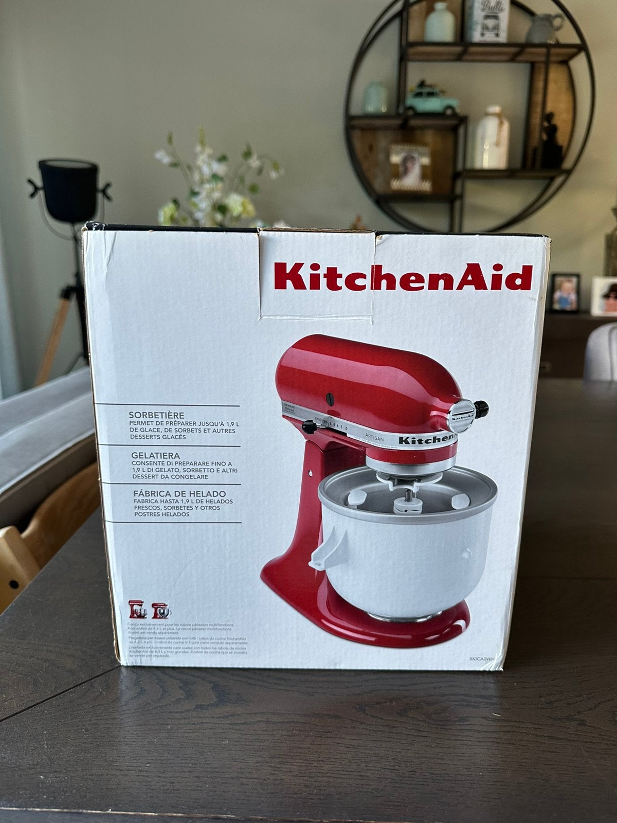 KitchenAid Ice Cream Maker - In originele verpakking, Ophalen of Verzenden, Gebruikt