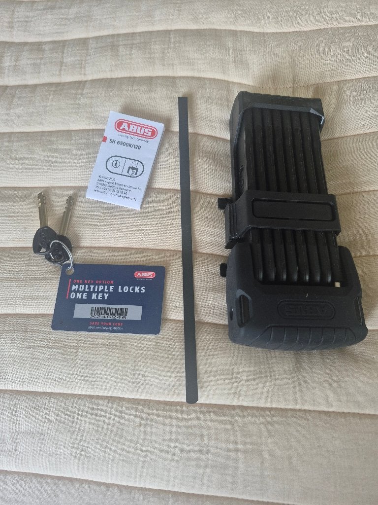 Abus vouwslot, Ophalen of Verzenden, Nieuw, Vouwslot