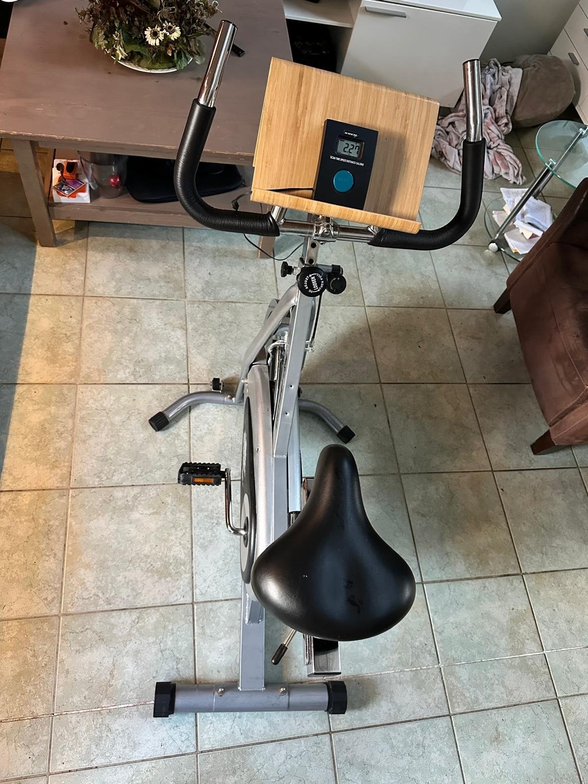 Hometrainer - Perfect voor thuisworkouts, Gebruikt, Ophalen of Verzenden, Metaal, Benen