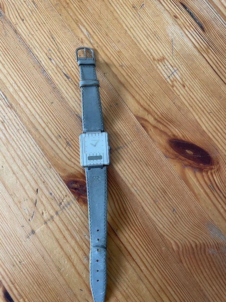 SR Tissot Horloge, Overige merken, Polshorloge, Ophalen of Verzenden, Leer