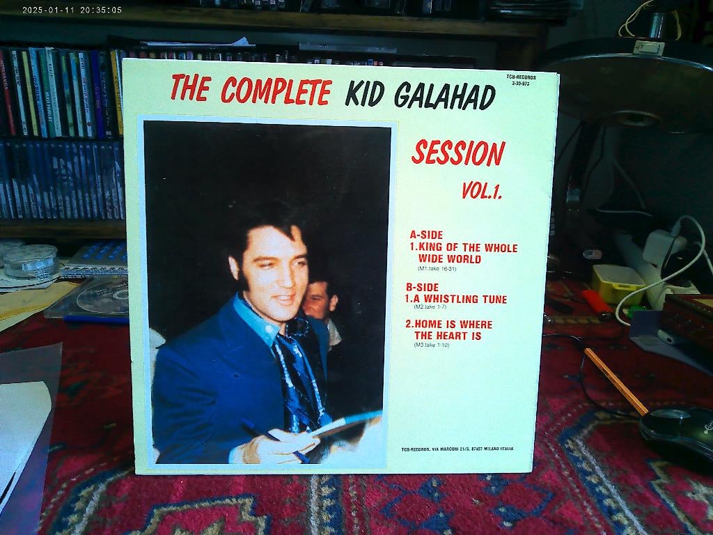 ELVIS PRESLEY, Inclusief binnenhoes, Ophalen of Verzenden, Zo goed als nieuw, 12 inch