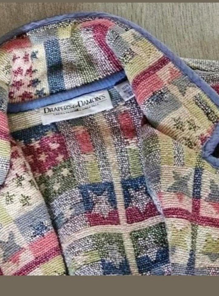 Prachtig stevig jasje zomerjas Draper's & Damon' 42, Kleding | Dames, Blauw, Maat 42/44 (L), Ophalen of Verzenden, Zo goed als nieuw