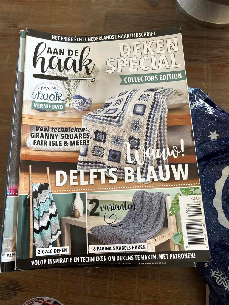 Aan de Haak tijdschriften nrs 5 t/m 41 + 2 specials, Ophalen of Verzenden, Haken, Overige typen