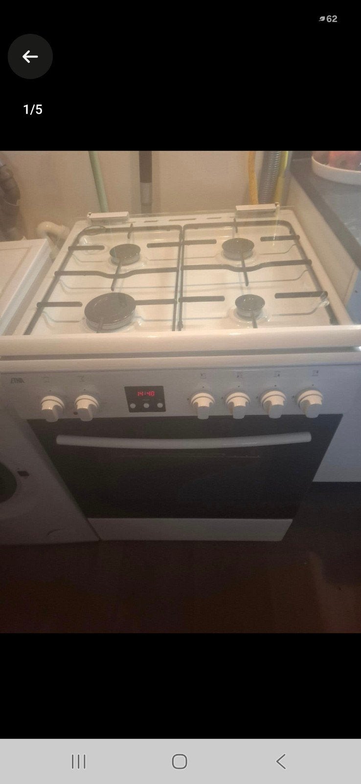 Etna gasfornhuis, Witgoed en Apparatuur, Fornuizen, Gas, Vrijstaand, 85 tot 90 cm, 4 kookzones