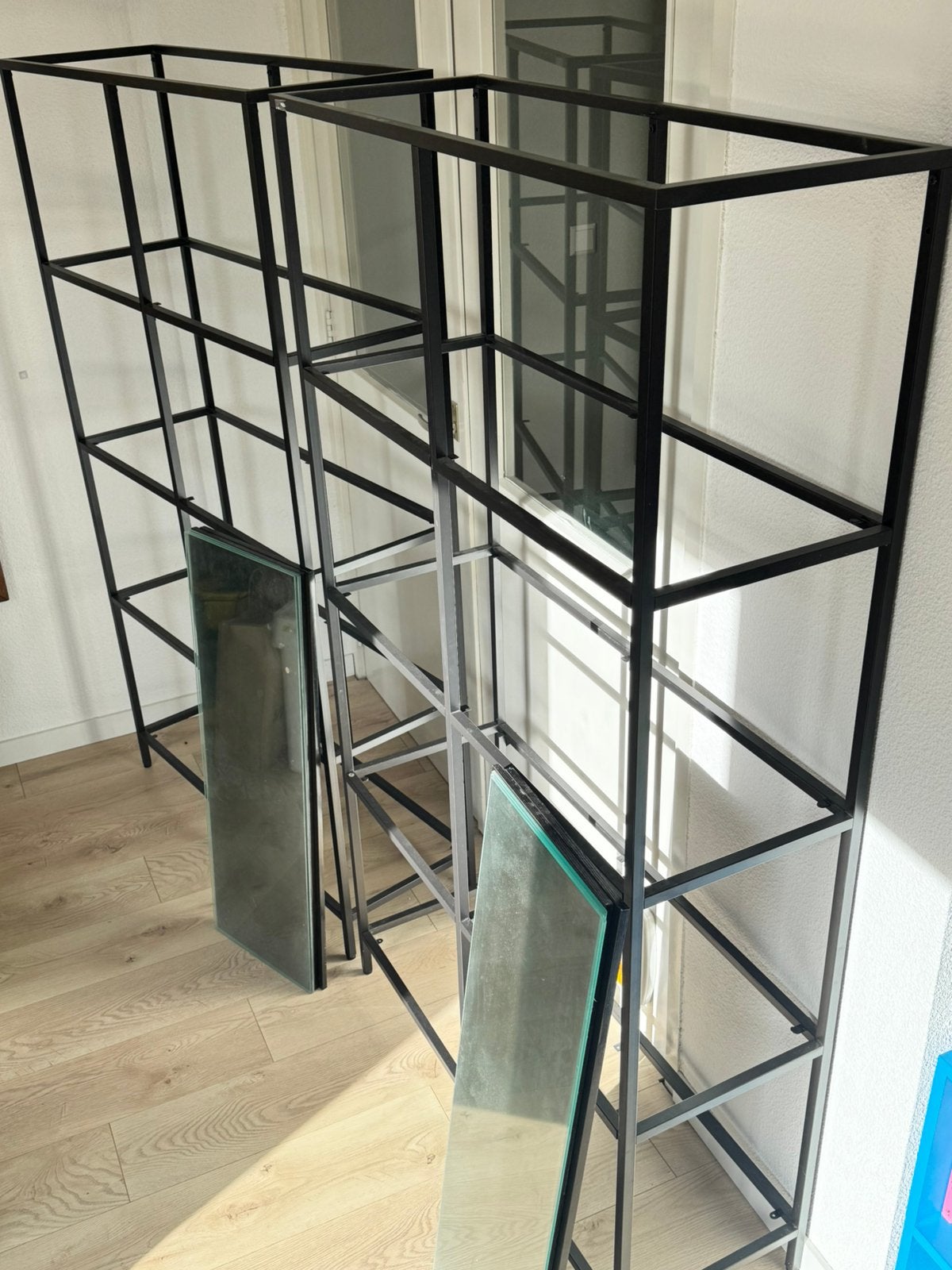 Ikea stellingkast vittsjo set van 2, Ophalen, Zo goed als nieuw