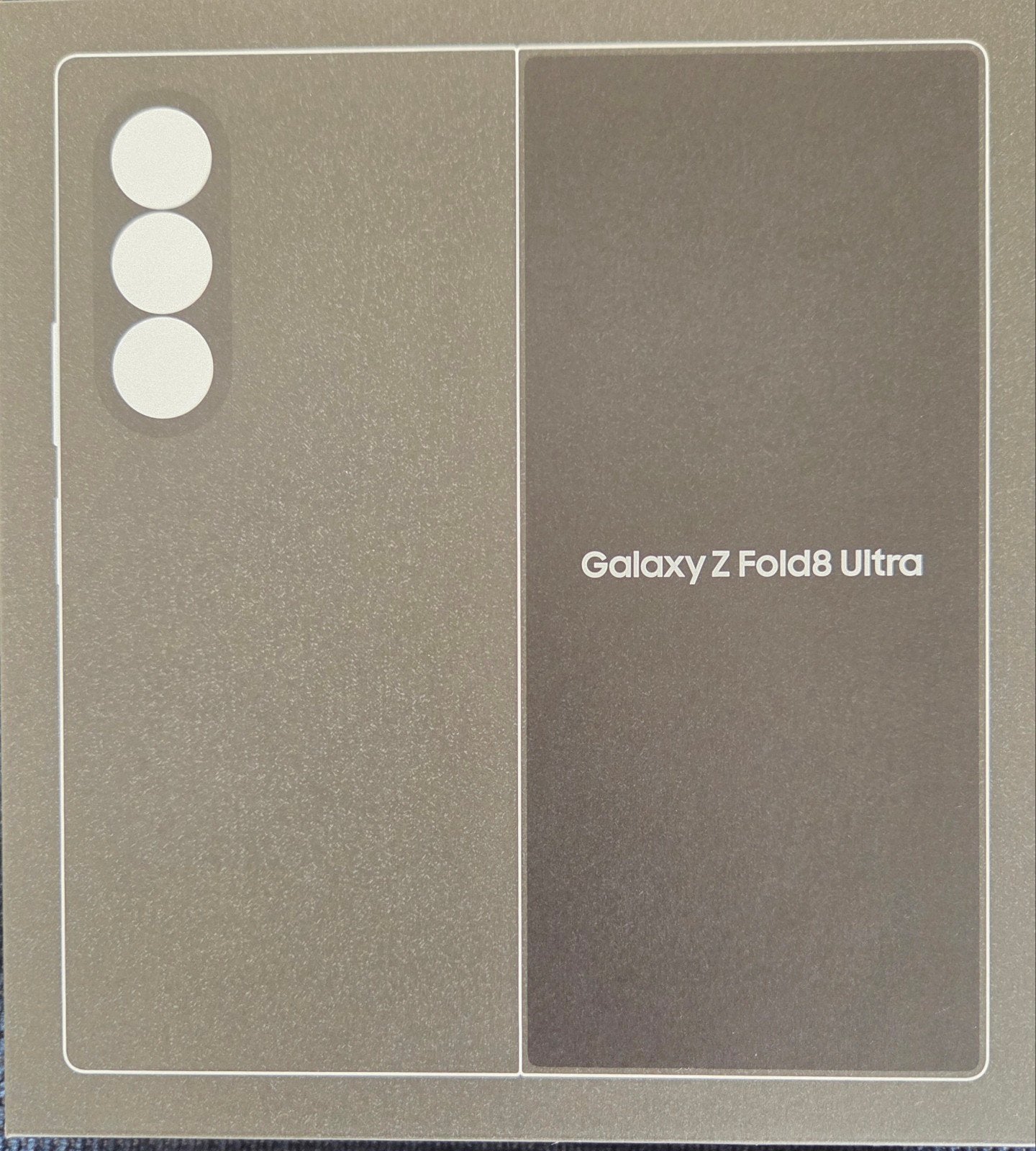 Samsung Galaxy Z Fold8 Ultra 256GB Graphite, Ophalen, Nieuw, 6 megapixel of meer