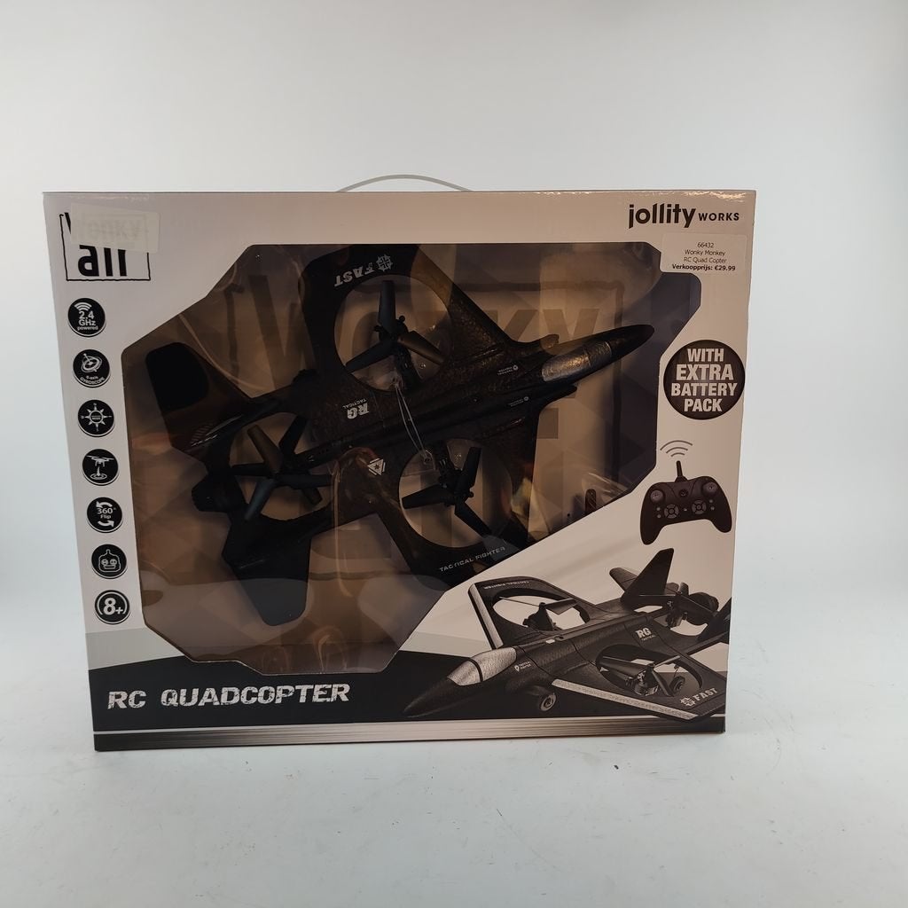 Wonky Monkey RC Quad Copter || Nu voor maar €c, Nieuw, Ophalen of Verzenden, X, X
