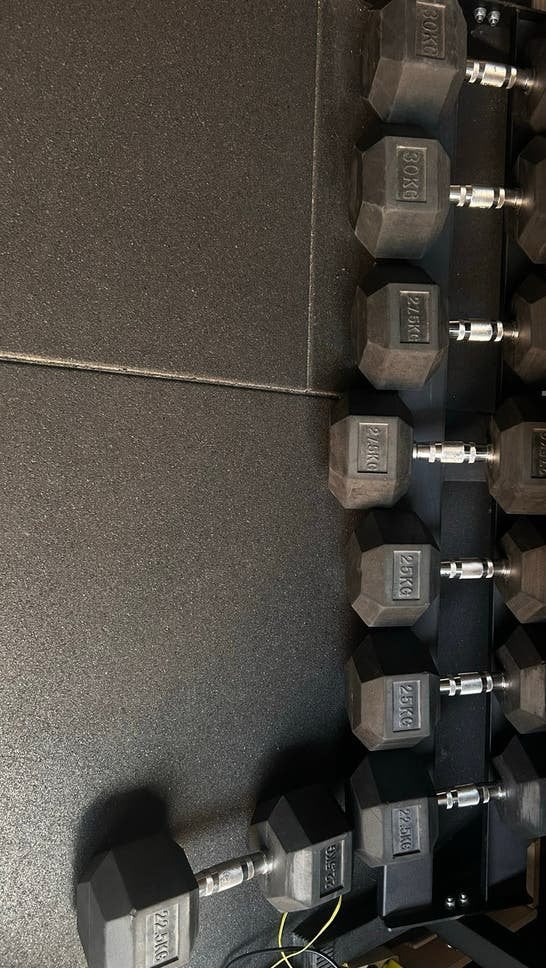 Dumbbells set - diverse gewichten, Ophalen, Gebruikt, Armen, Dumbbell