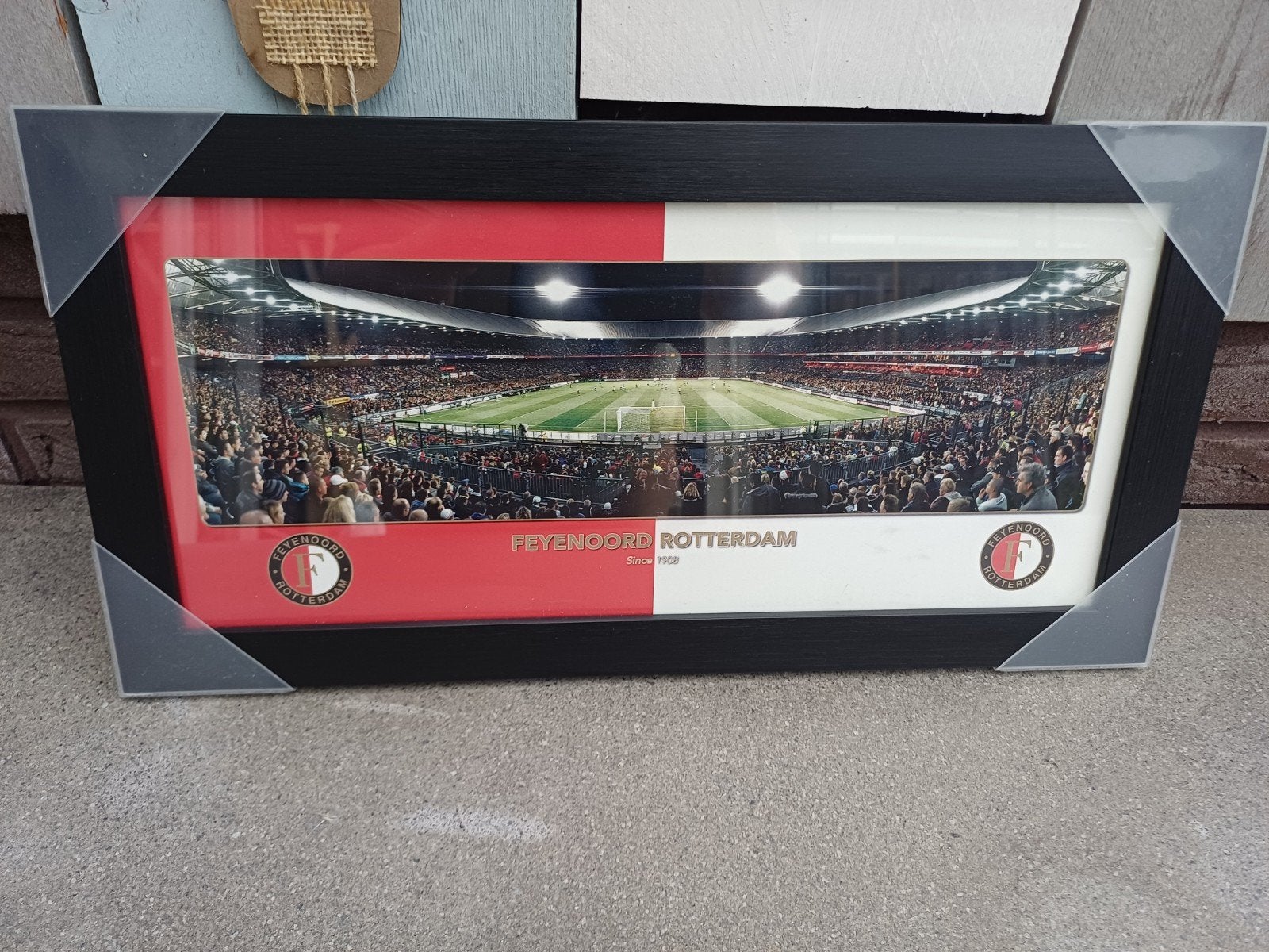 Feyenoord Stadion Kuip Foto Lijst - Nieuw, Ophalen, Minder dan 50 cm, Nieuw, Foto of Poster