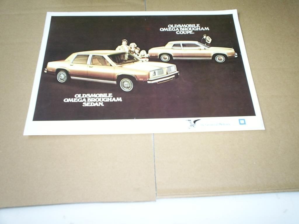 Oldsmobile Omega Brougham Coupe en Omega Brougham Sedan, Verzenden, Zo goed als nieuw, Overige merken