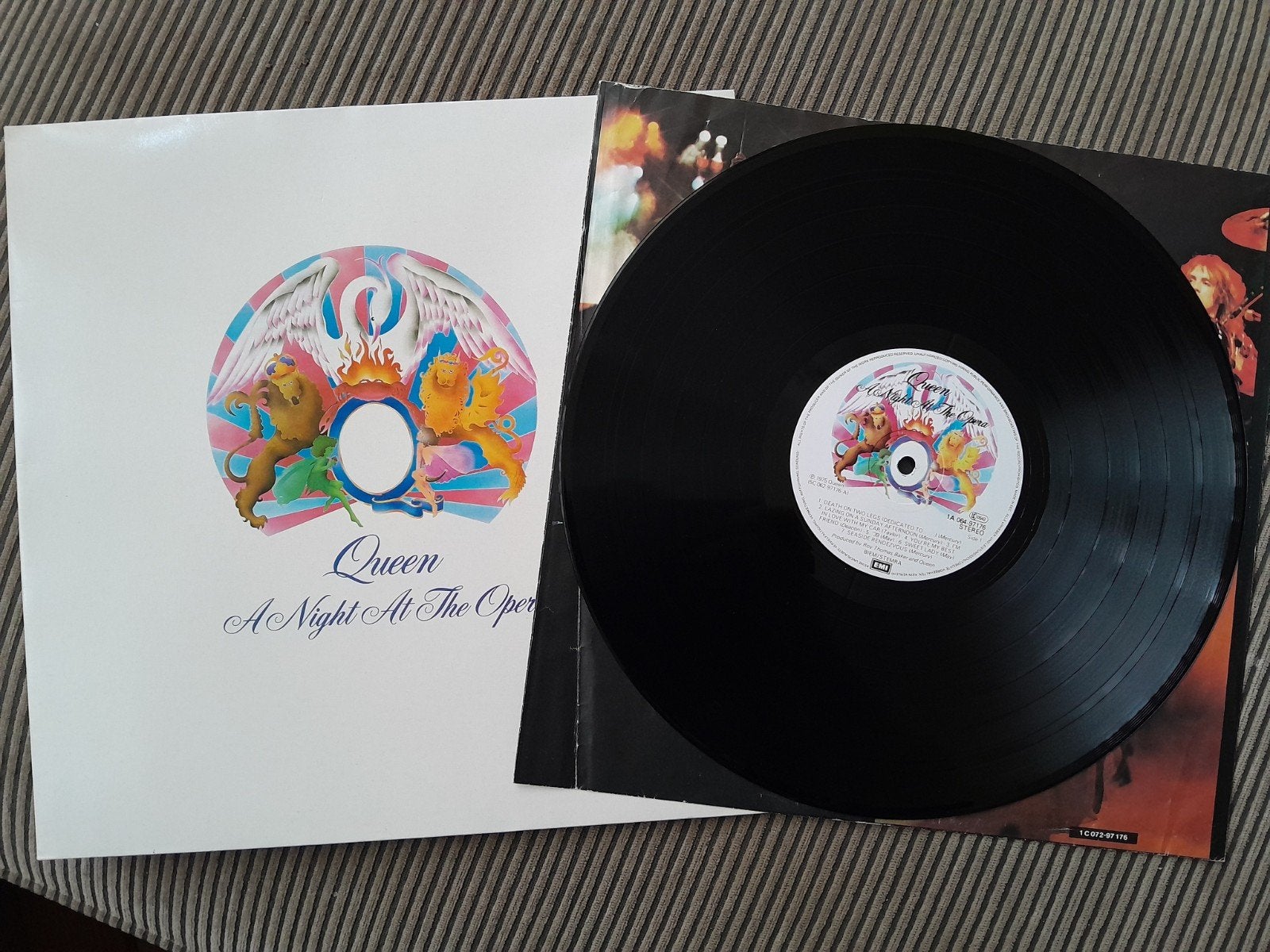lp queen - a night at  the opera, Ophalen of Verzenden, Gebruikt, 12 inch, Poprock
