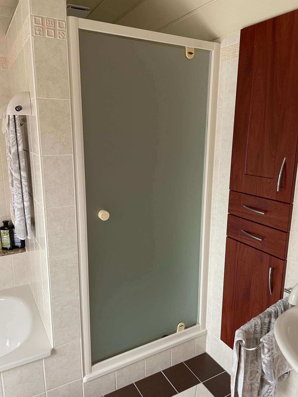 Douche draaideur. Hardglas mat. Merk sealskin. Maat 90x180cm, Doe-het-zelf en Verbouw, Sanitair, Ophalen, Douche