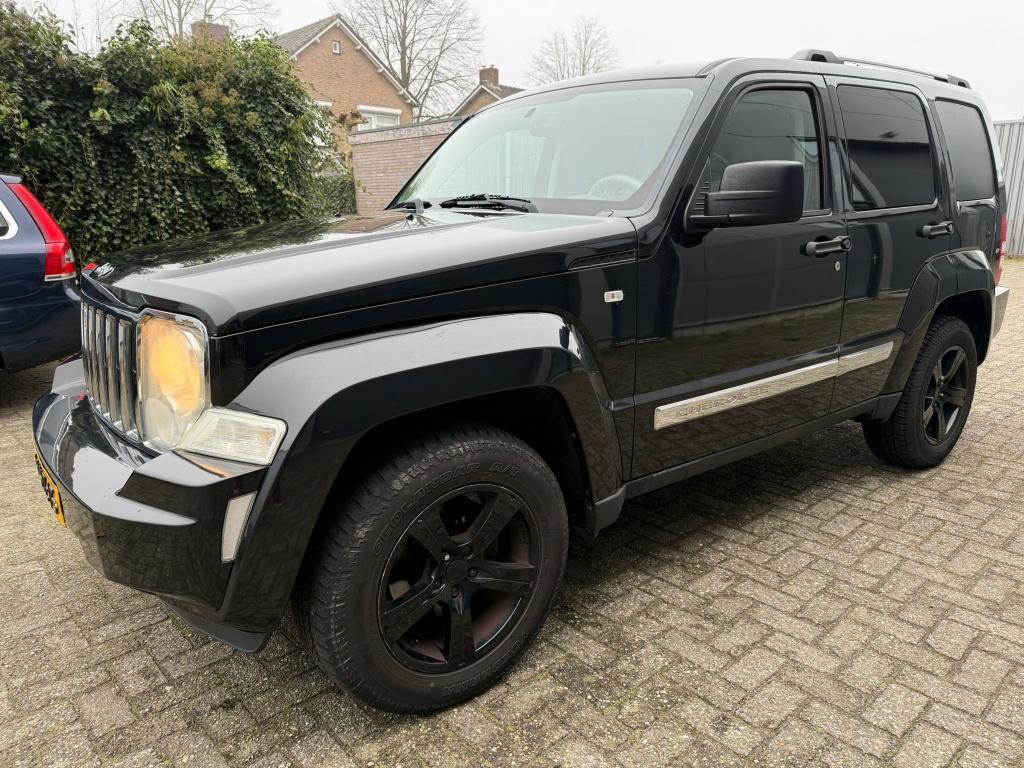 Jeep Cherokee (KK) 2.8CRD L4 MT AWD LR 2010 APK 2-2027 grijs, Auto's, Bestelauto's, Euro 5, Gebruikt, Zwart, 4 cilinders