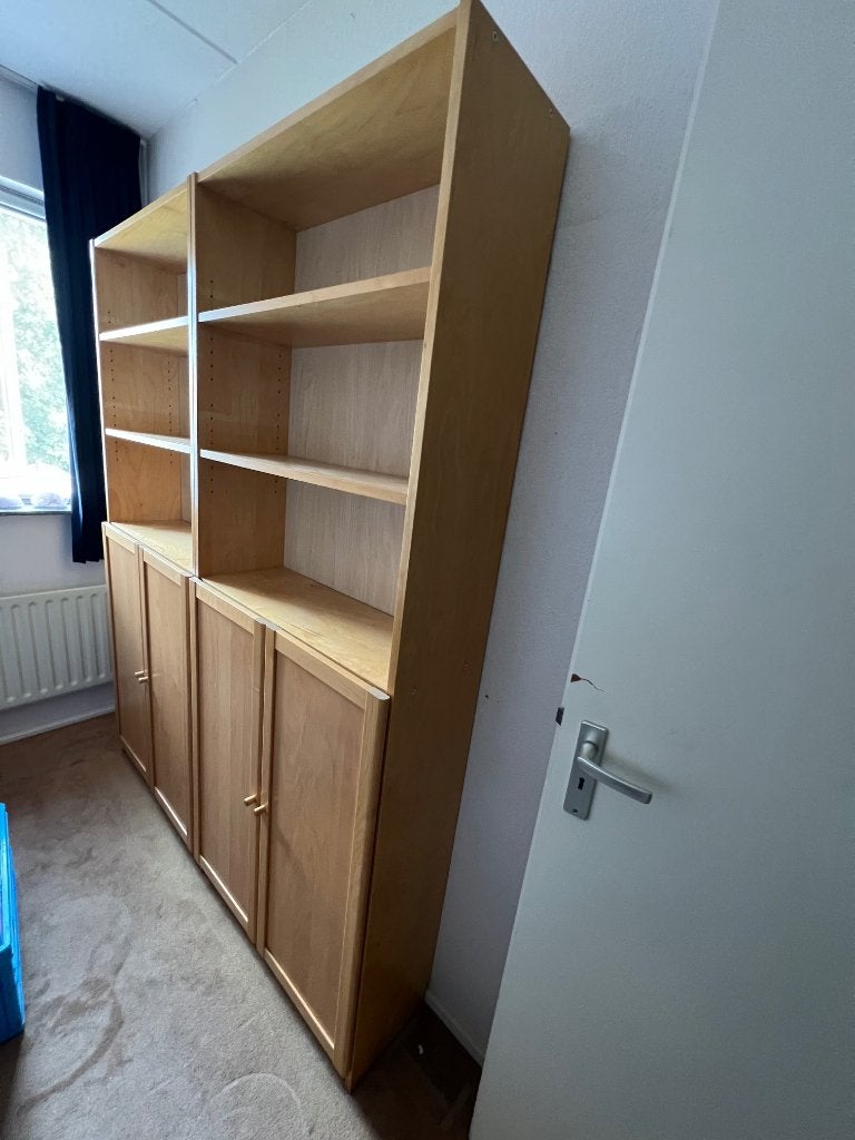 Ikea Oxberg opbergkast boekenkast 2x, Ophalen, Met plank(en), Gebruikt, 50 tot 100 cm
