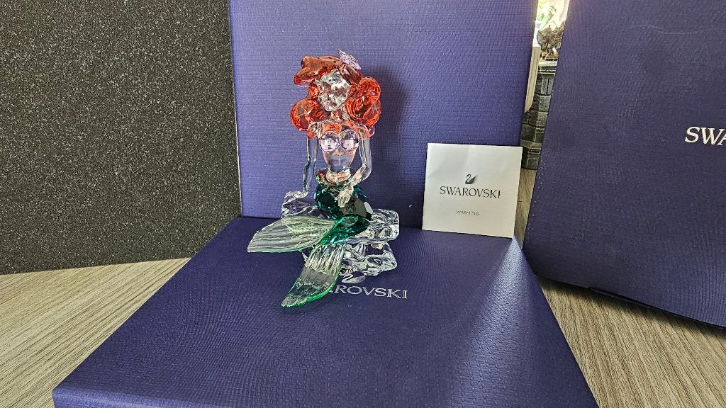Swarovski Disney De Kleine Zeemeermin Ariel! NIEUW!, Ophalen of Verzenden, Nieuw, Figuurtje
