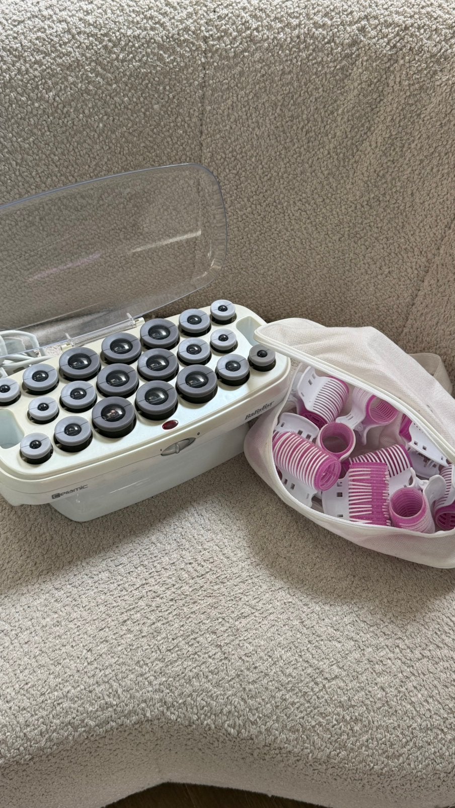 BaByliss Warmterollers Set | Compleet, Ophalen, Zo goed als nieuw, Krultang of Stijltang