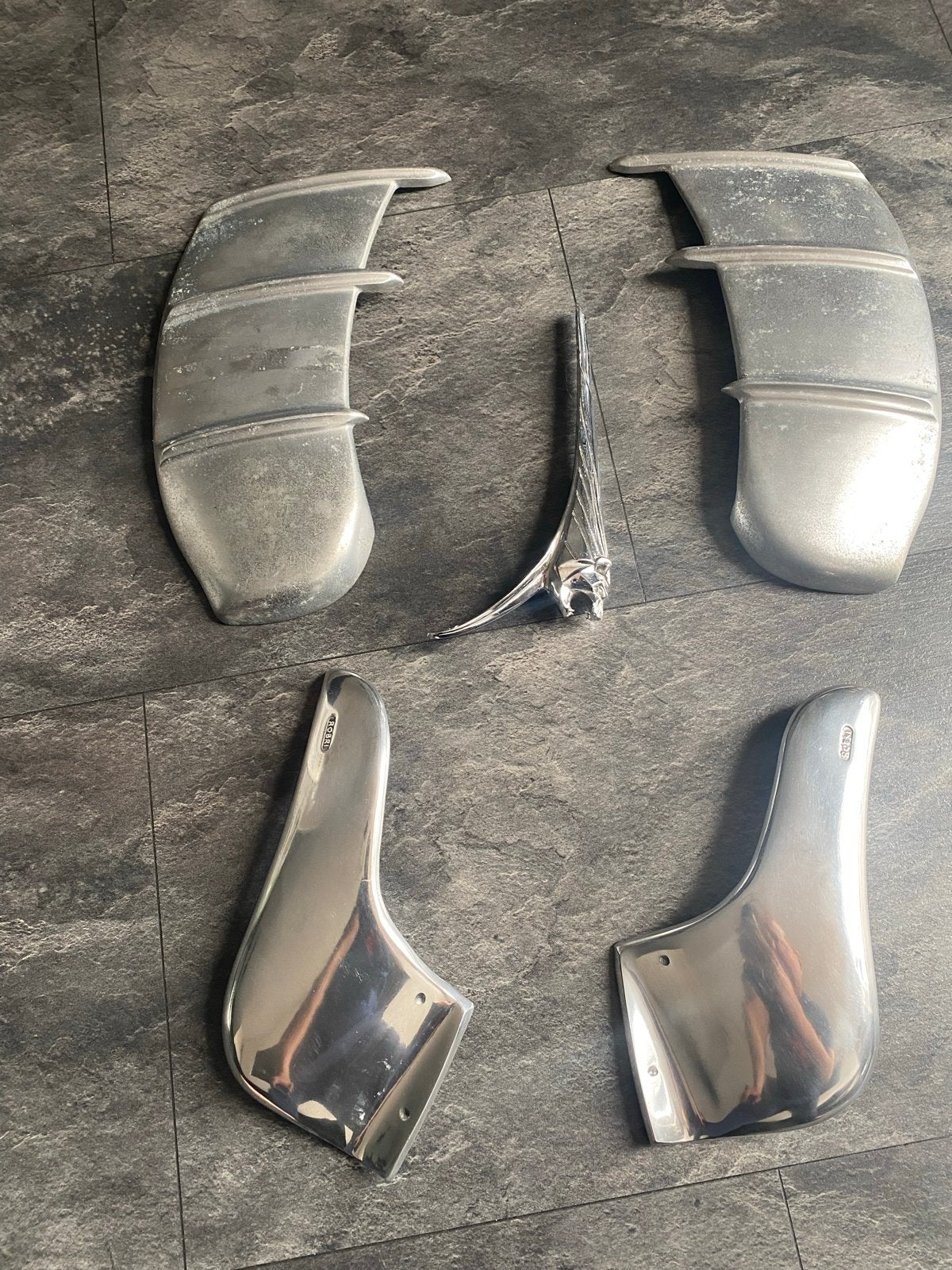 Nieuwe Side Bars en Embleem voor Peugeot 203, Auto-onderdelen, Ophalen of Verzenden, Nieuw, Links, Peugeot