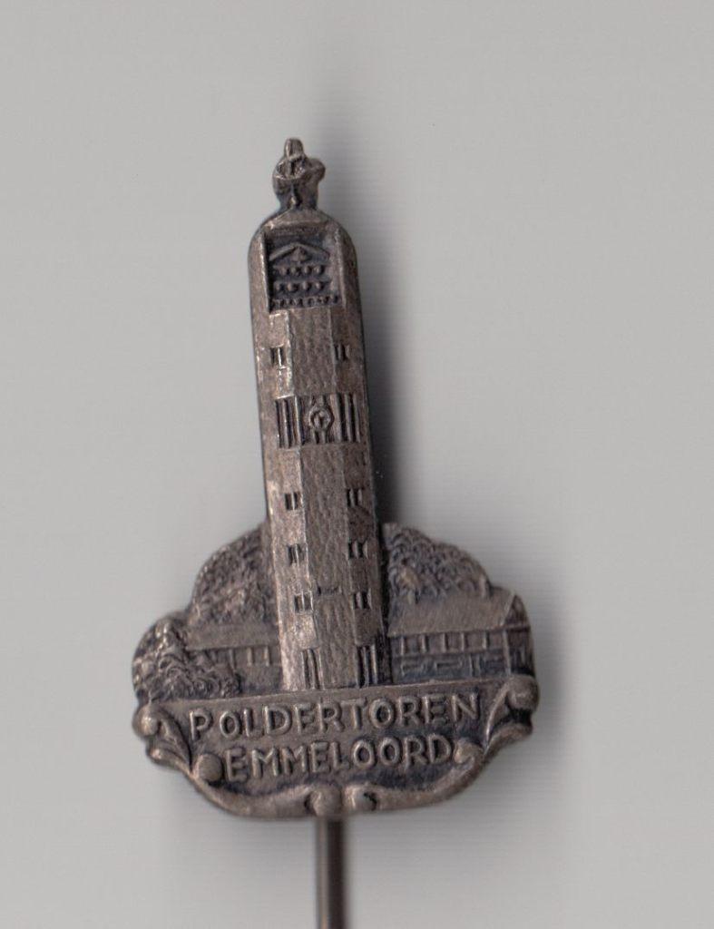 Emmeloord Poldertoren A speldje, Gebruikt, Niet vindbaar, Niet vindbaar, Speldje of Pin