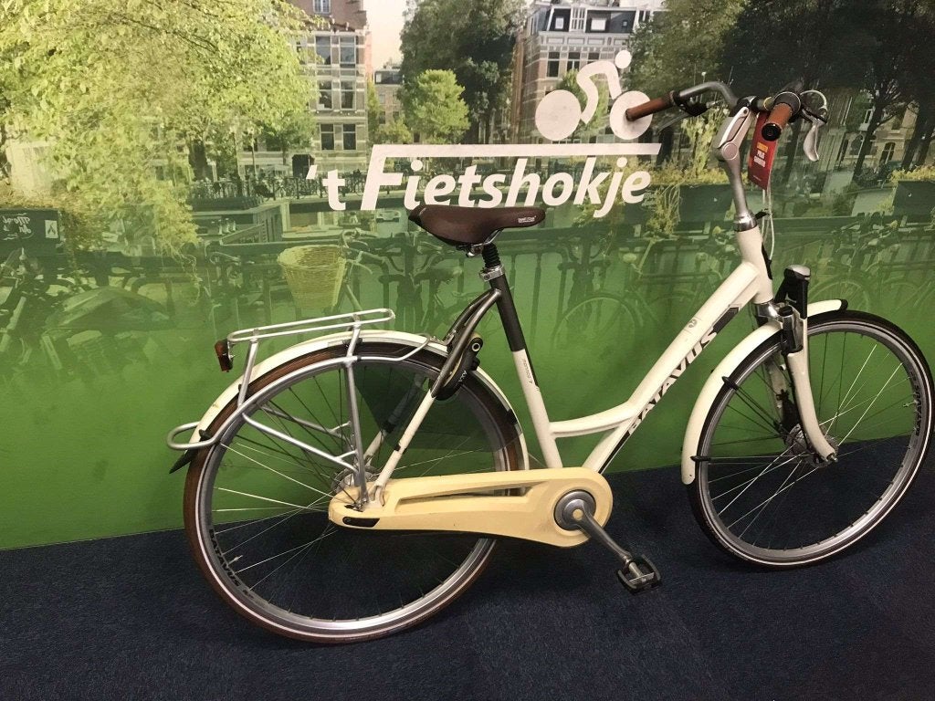 Fietshokje Raaks: Batavus Monaco 7 Damesfiets 57CM, Raaks Fietsen, (Extra) lage instap, Info@raaksfietsen.nl, Gazelle
