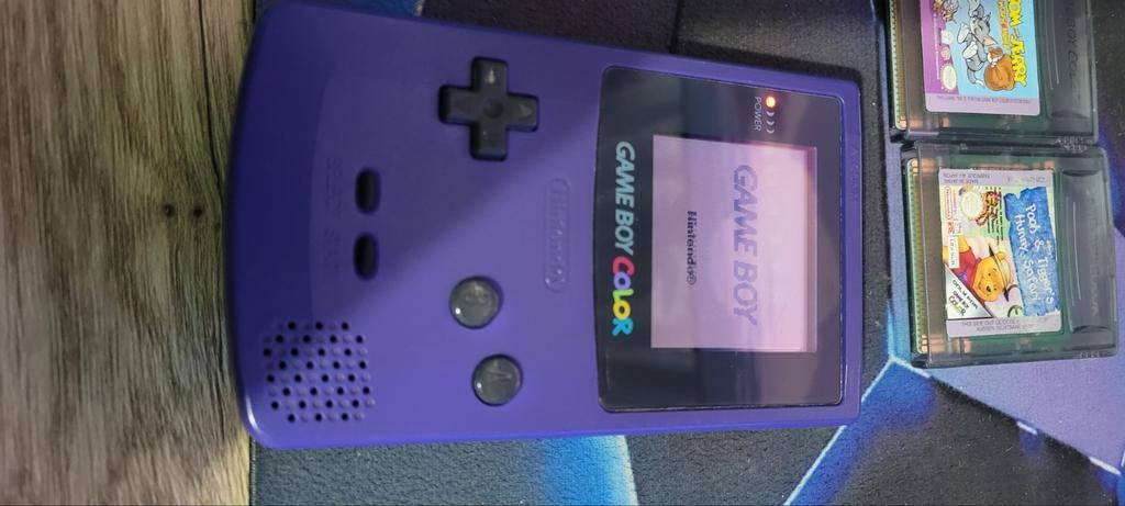 Gameboy color werkend zonder batterij klepje met 3 games, Ophalen