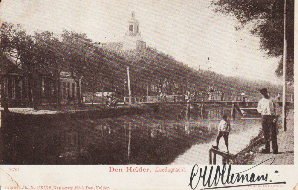 Den Helder - Loodsgracht, Verzenden, Voor 1920, Gelopen, Noord-Holland