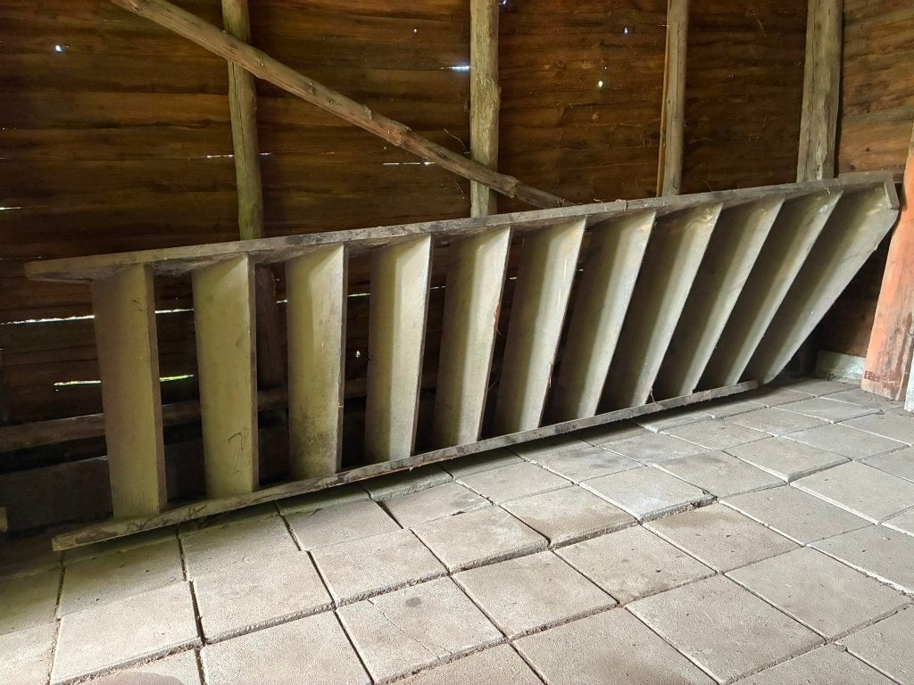 Houten trap, Doe-het-zelf en Verbouw, Ophalen, Gebruikt