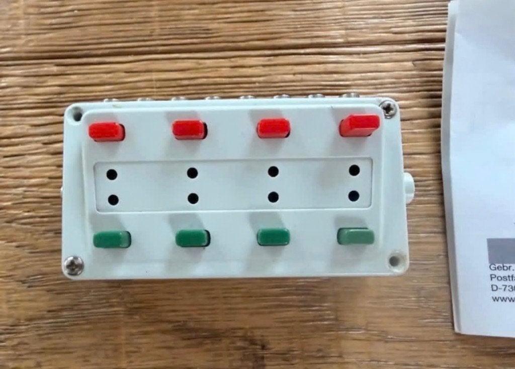 Marklin 72720 schakelpaneel voor wissels e.d, Ophalen, Wisselstroom, Nieuw, Rails