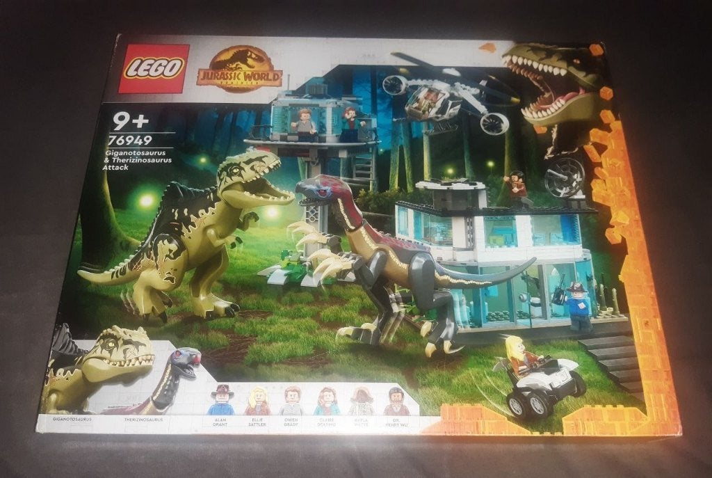 Lego 76949 Jurassic World Giganotosaurus & Therezinosaurus, Jurassic World, Verzenden, Lego, Nieuw