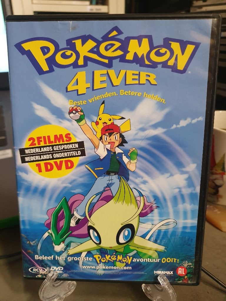 Pokemon 4 Ever (DVD), Cd's en Dvd's, Alle leeftijden, Ophalen, Zo goed als nieuw, Anime (Japans)