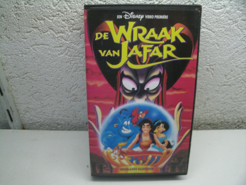 vhs 94a wraak van jafar, Vanaf 16 jaar, Ophalen of Verzenden, Zo goed als nieuw