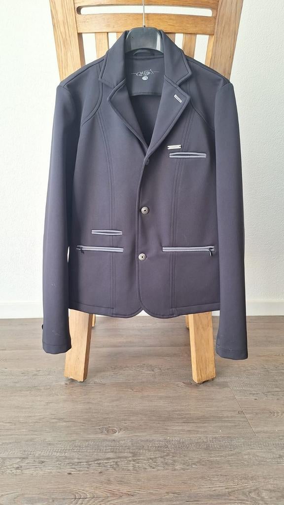Qhp Jongens wedstrijdjasje. Maat 176, Dieren en Toebehoren, Paardrijkleding, Ophalen of Verzenden, Bovenkleding