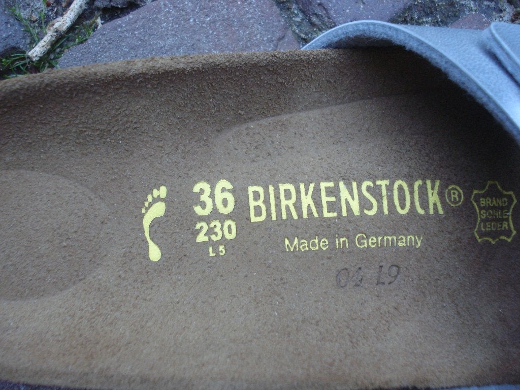 BIRKENSTOCK MADRID ZILVER NIEUW 36 GRATIS VERZENDING POST, Slippers, Overige kleuren, Verzenden, Nieuw