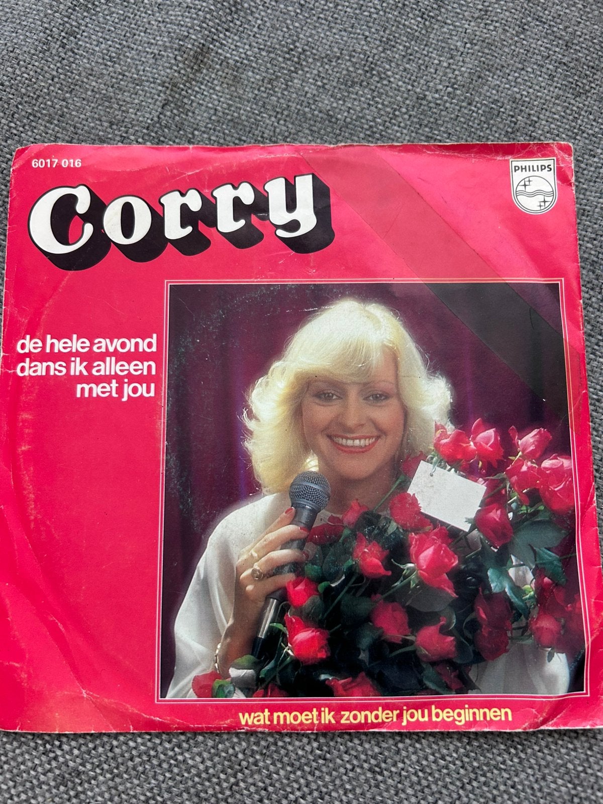 Corry Konings De Hele Avond Dans Ik Met Jou Alleen, Cd's en Dvd's, Vinyl Singles, 7 inch, Single, Ophalen of Verzenden, Zo goed als nieuw