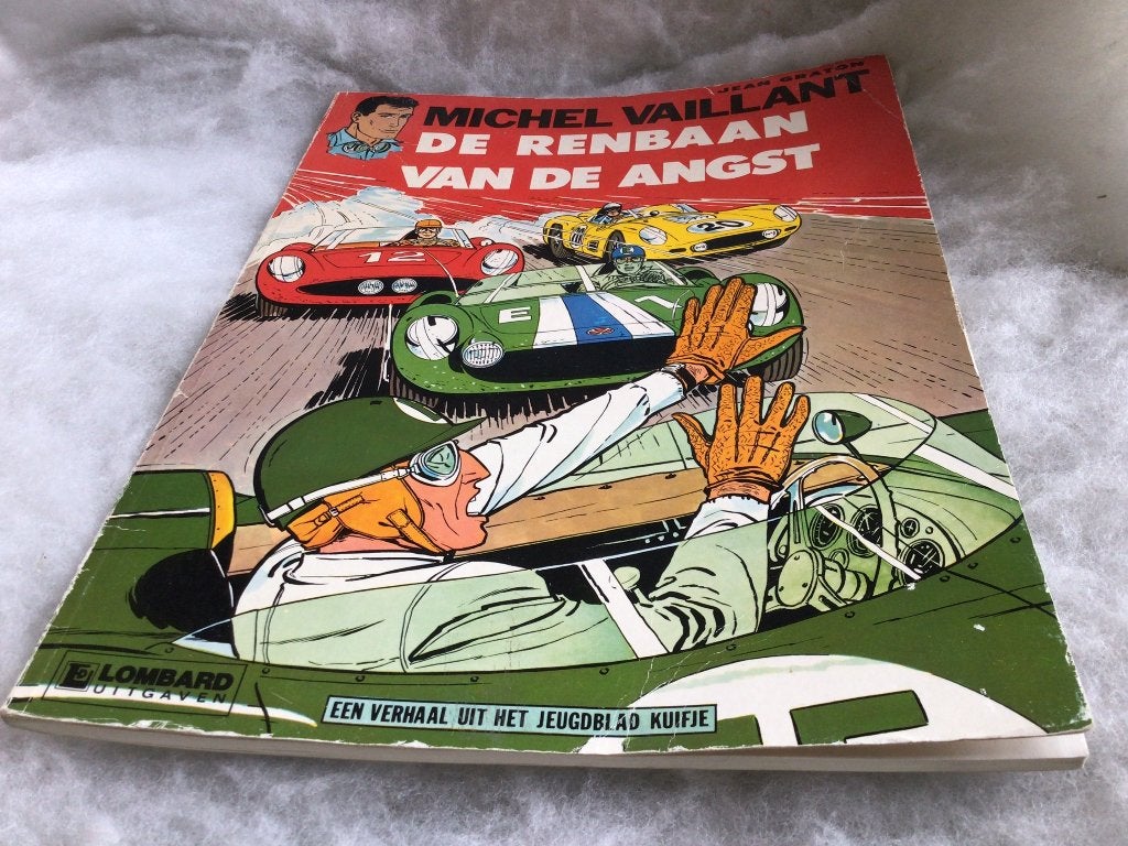 Strip. Michel Vaillant. De renbaan van de angst. 9064211248, Eén stripboek, Ophalen of Verzenden, Gelezen