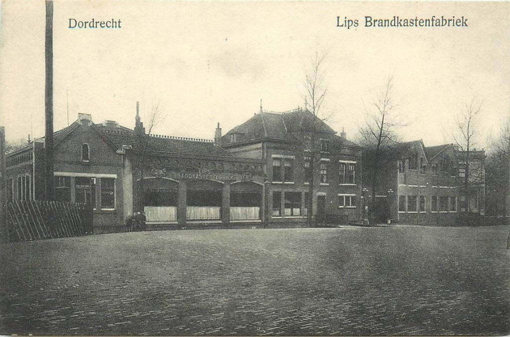 701-059-009 Dordrecht Lips Brandkastenfabriek, Verzenden, Voor 1920, Zuid-Holland