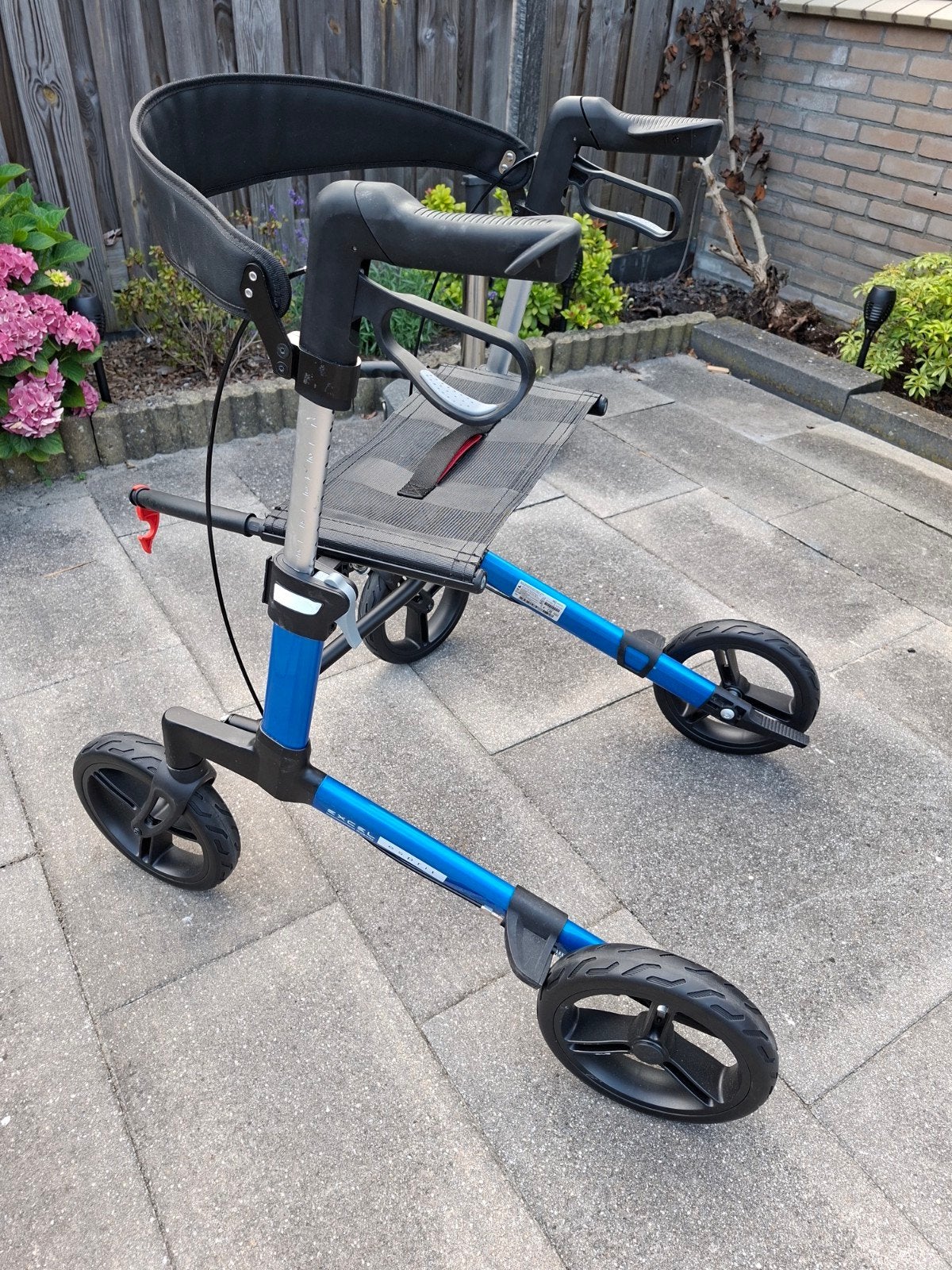 Excel rollator lichtgewicht, Ophalen, Lichtgewicht, Zo goed als nieuw